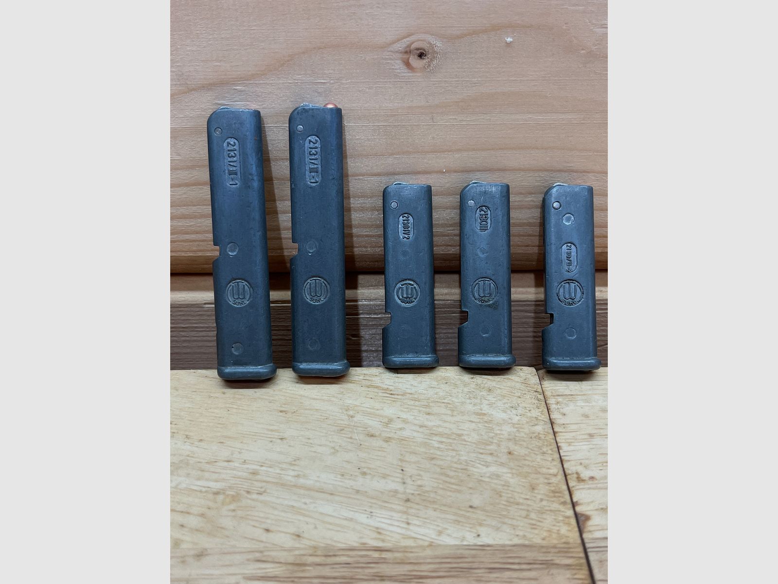 12er & 8er  DDR Suhl Haenel Magazin TW 