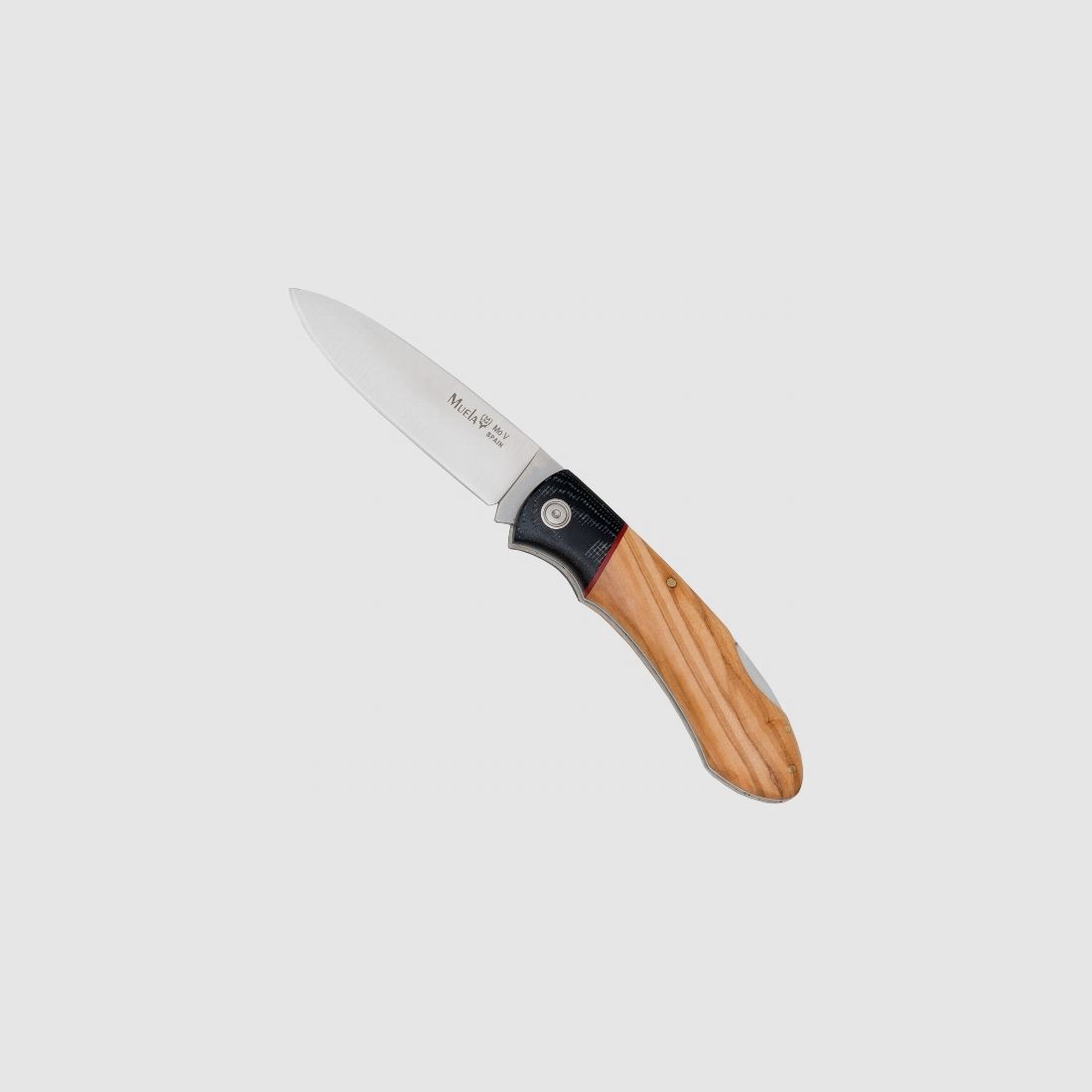 Muela Taschenmesser Olivenholz - 440C Stahl, 8cm Klinge
