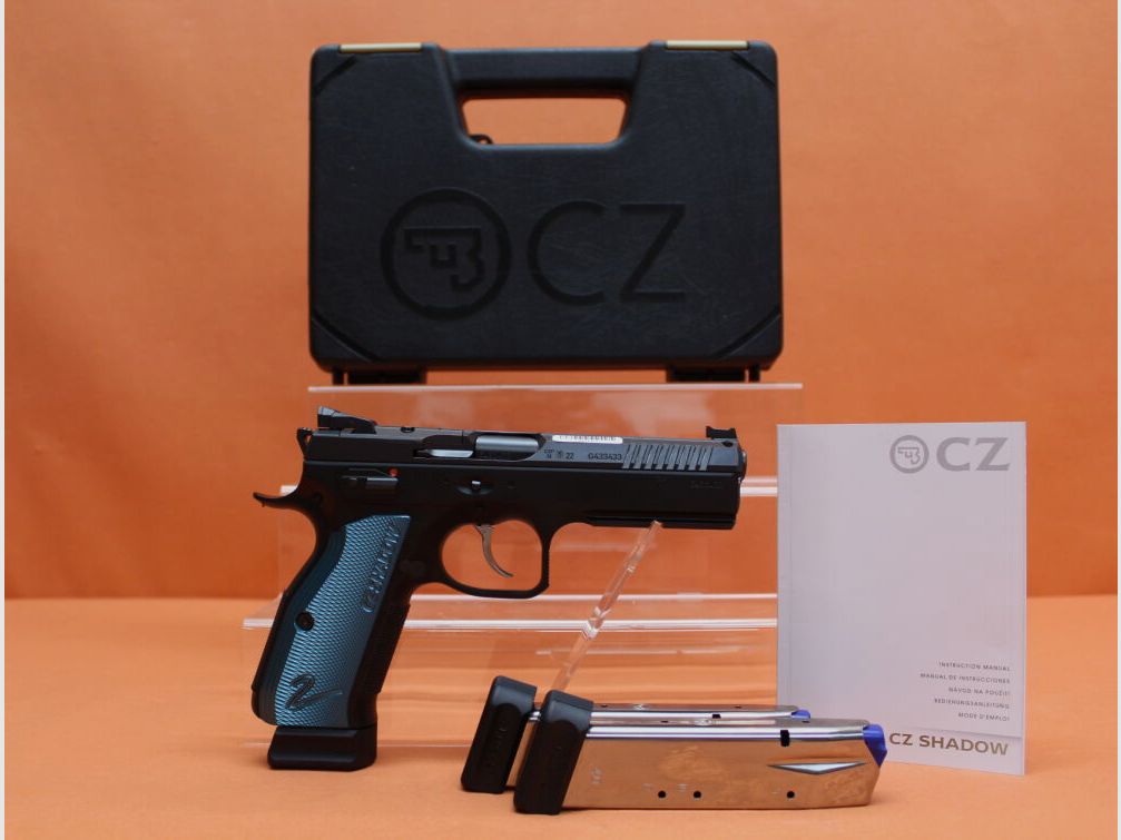 CZUB Ha.Pistole 9mmLuger CZUB SHADOW2 OR Optics Ready 119mm Lauf/ für Red Dot Sight (9mmPara/9x19) CZ75