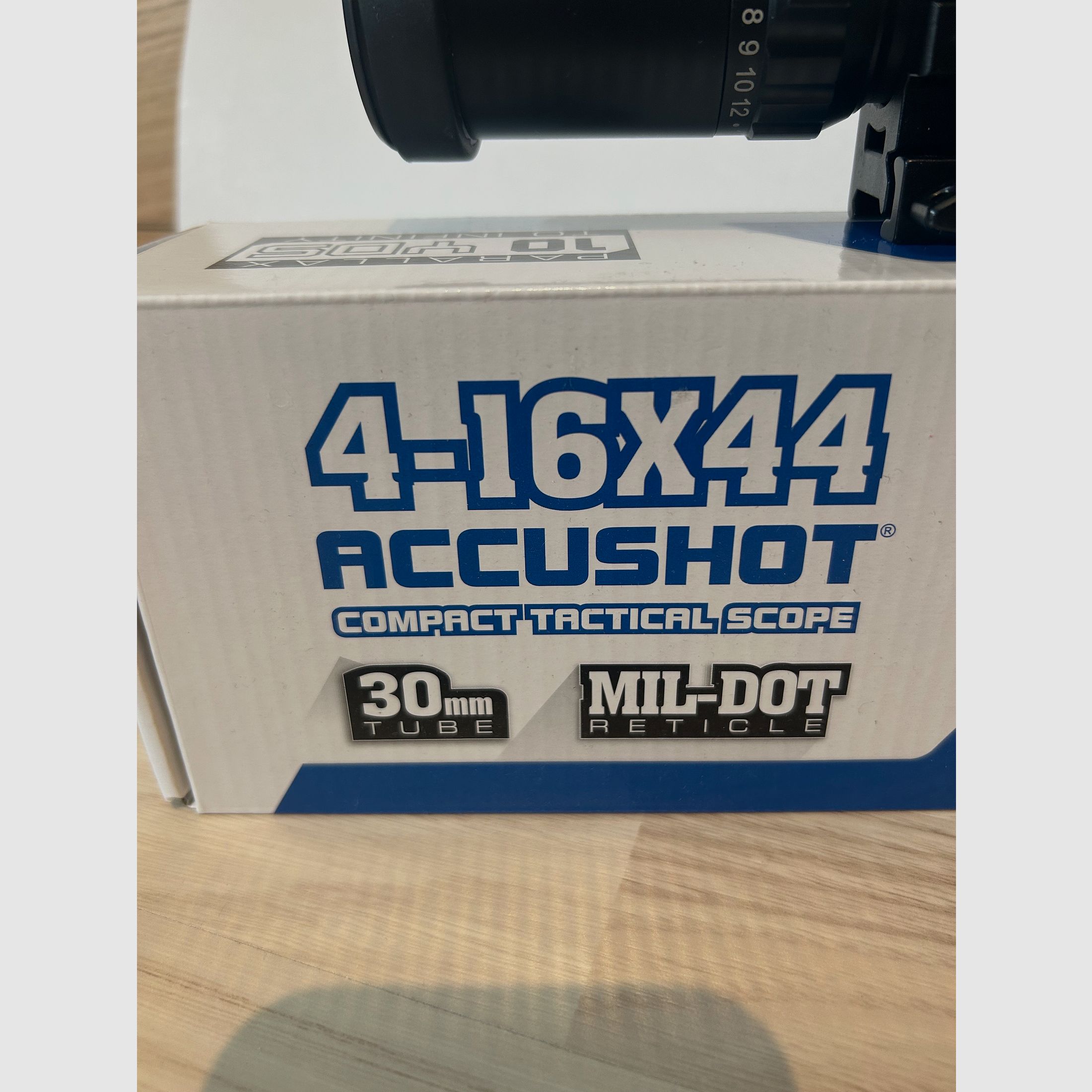 Accushot 4-16x44 Rifle Scope Mil Dot