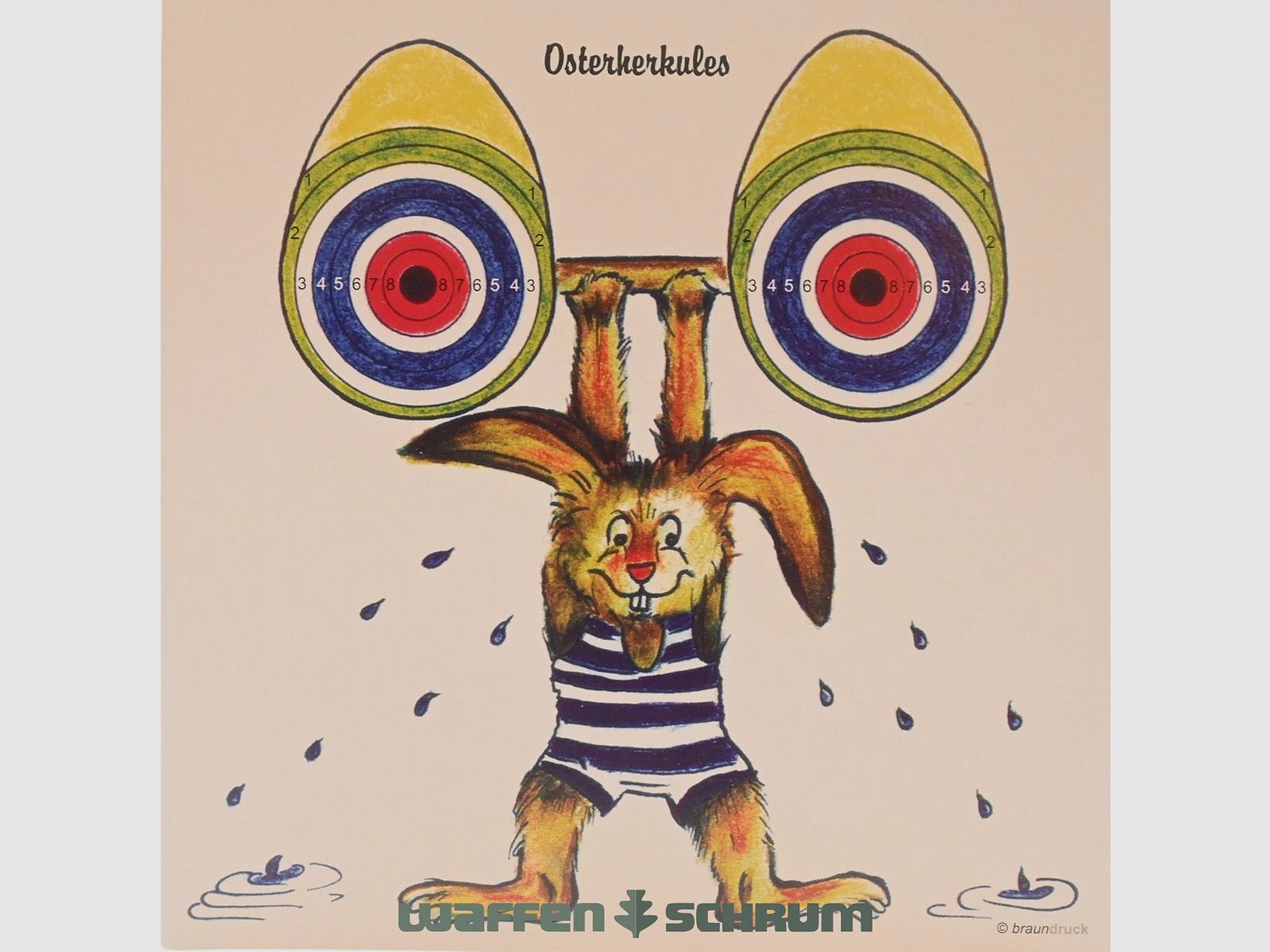 Braun Network Osterscheibe Osterherkules