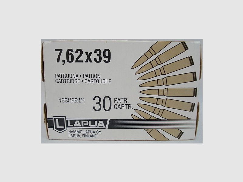 Lapua Lapua 7,62x39 VM 8,0g/123gr (a30)