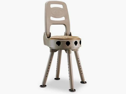 Silla de caza Bergara giratoria de 360°, plegable
