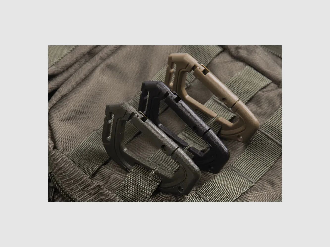 Mil-Tec Tactical Karabiner Molle 2er Pack