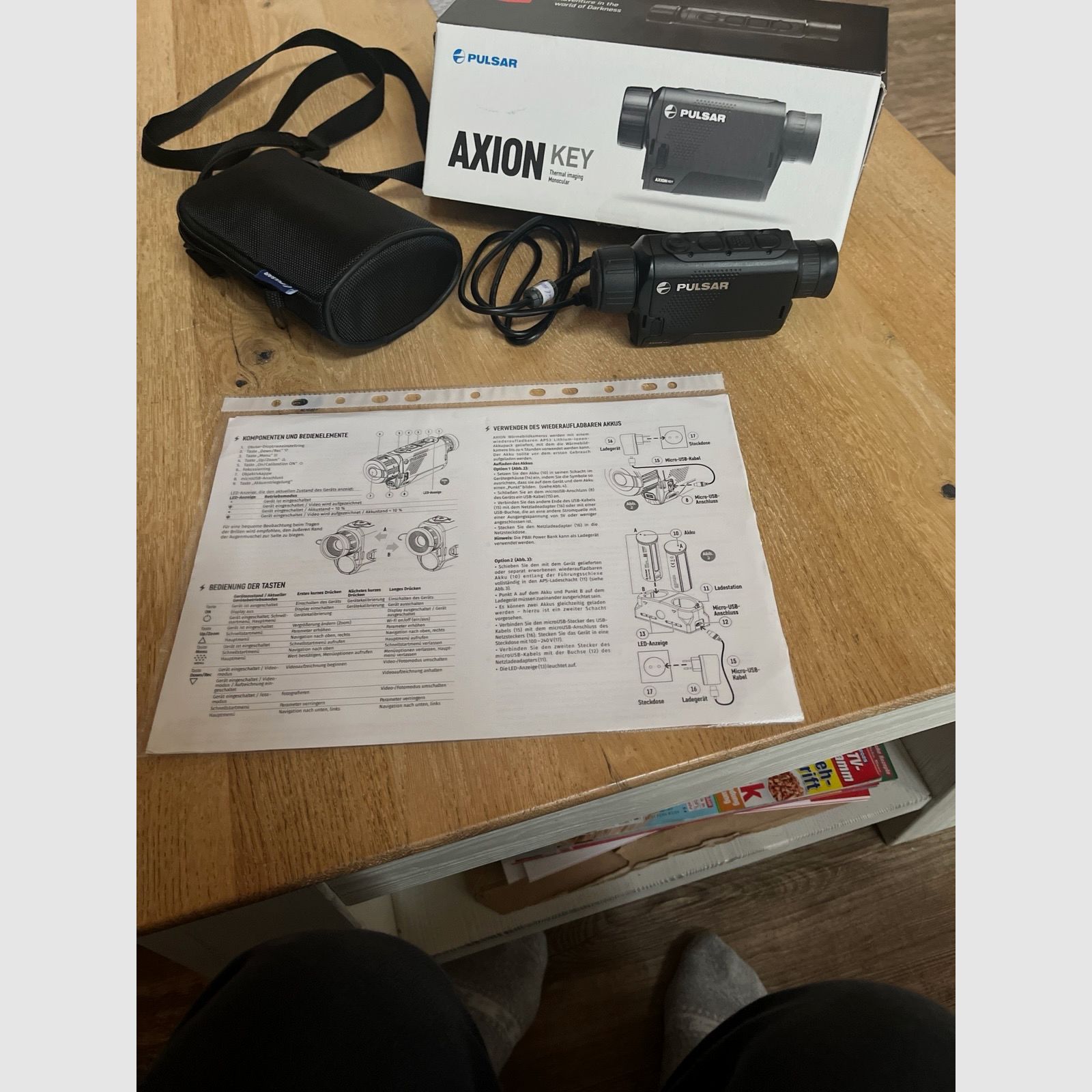 Wärmebildkamera Pulsar XM 30 Key Axion