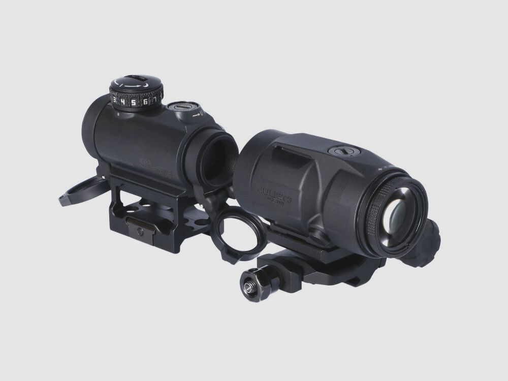 SIG SAUER	 Romeo MSR 1x20 red dot + Juliet3-Micro 3x22 Magnifier