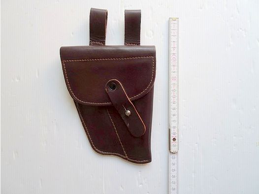 Braunes Leder-Holster für Pistole