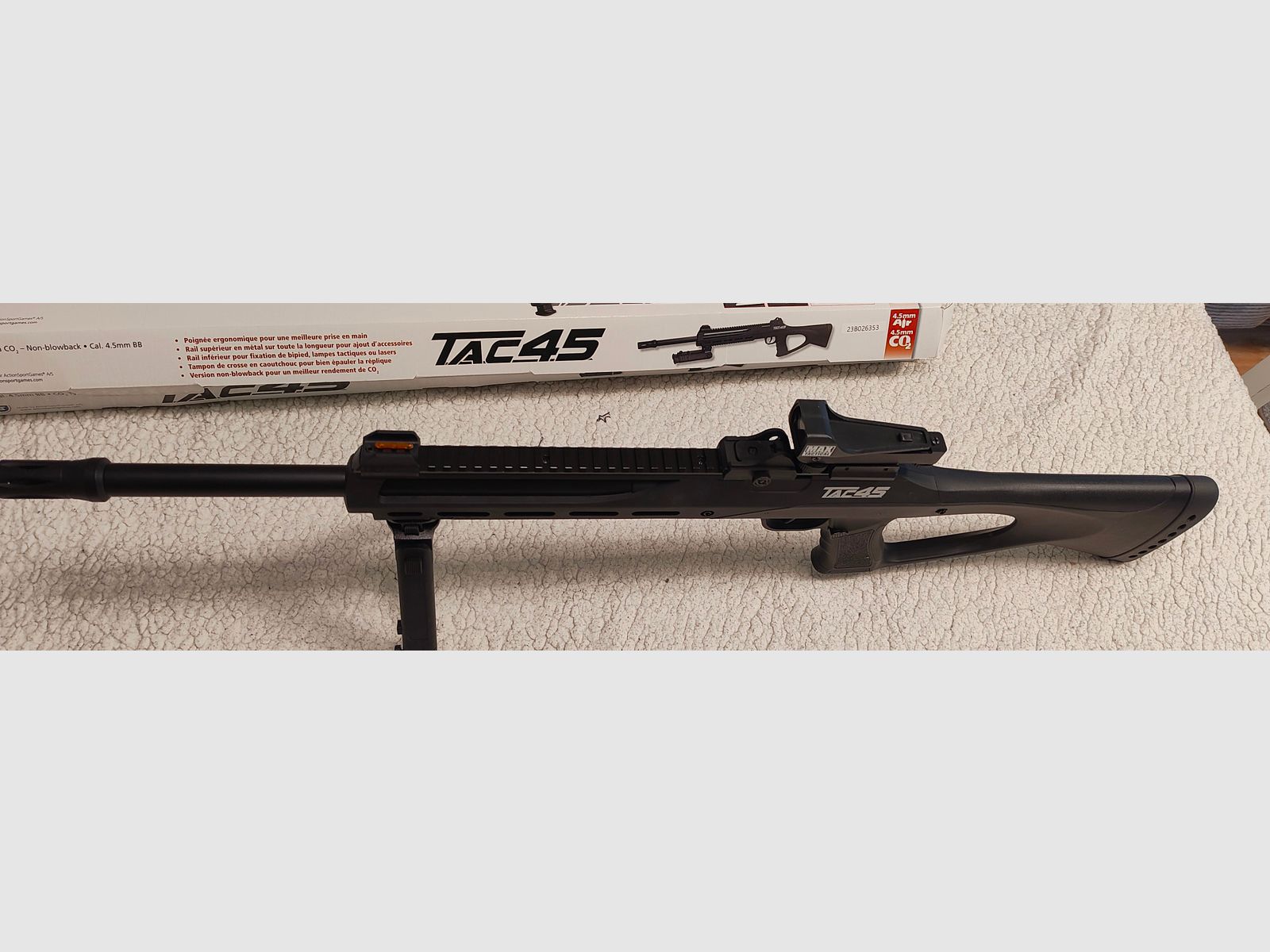 ASG TAC 45 Co2 Geweer gebruikt