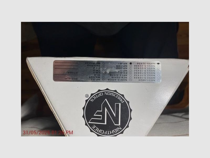 Zielfernrohr Nightforce NXS 8. 32x56