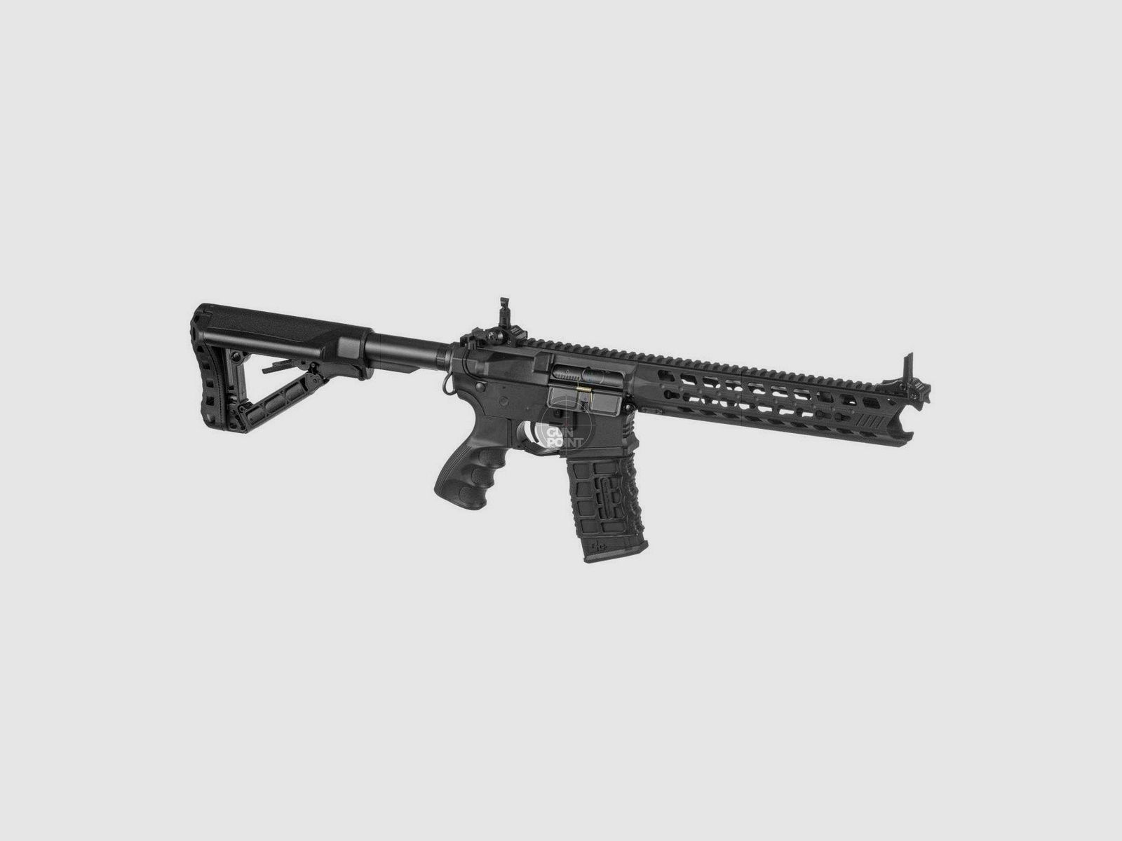 Softair - Gewehr - G&G CM16 E.T.U. Predator S-AEG-Schwarz - ab 18, ber 0,5 Joule