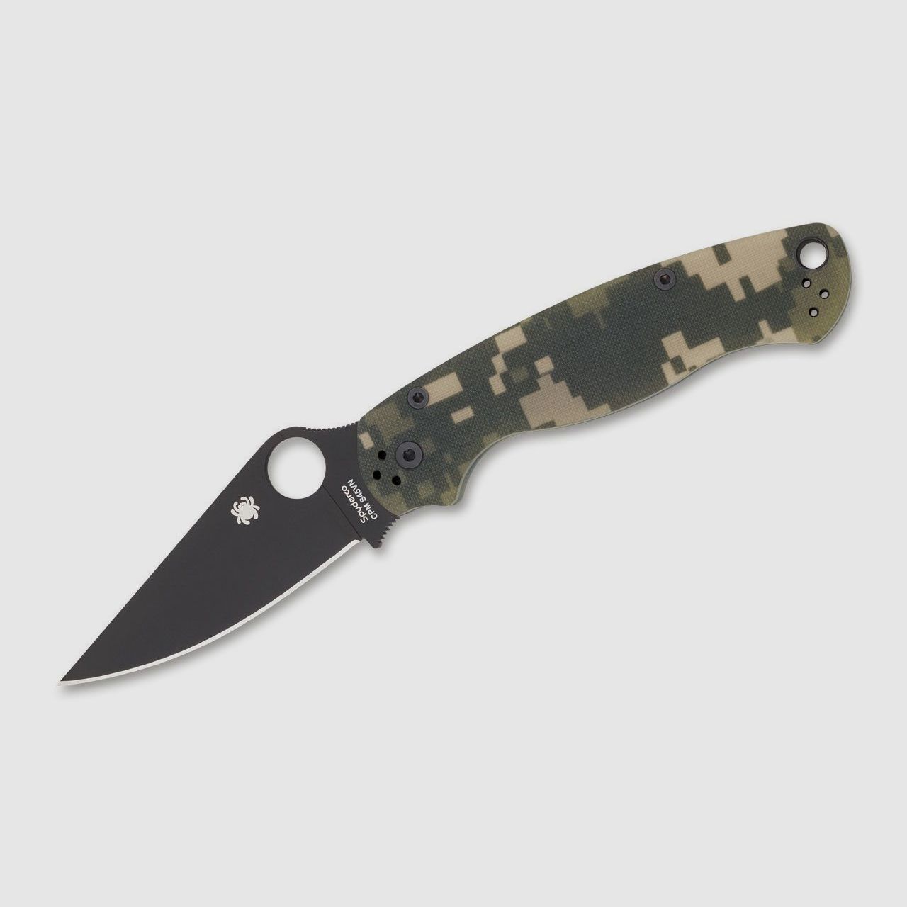 Taschenmesser SPY. PARAMILITARY2 CAMO G-10 C81GCMOBK