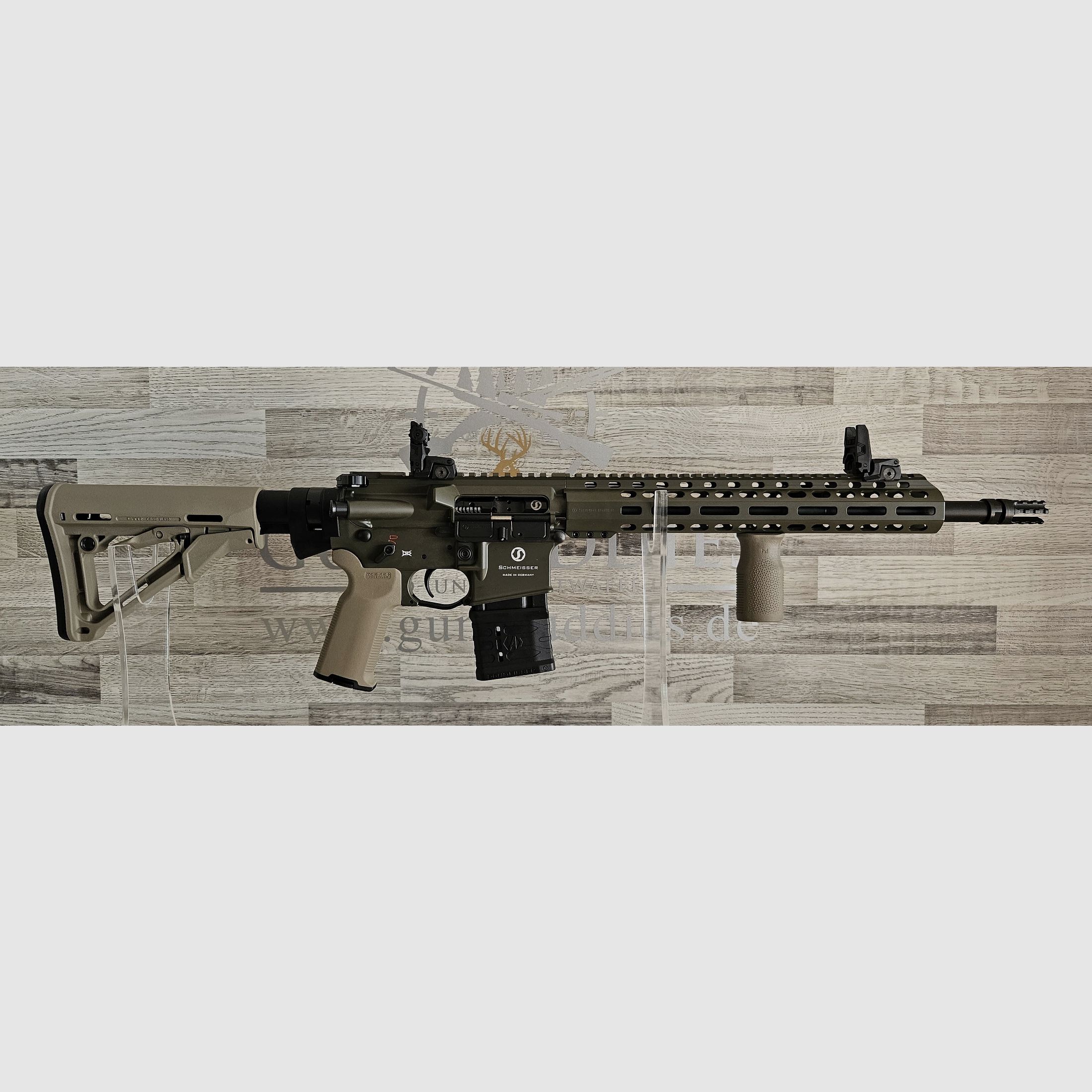 Schmeisser AR15 M4FL 14,5" OD Green MAGPUL Kal. .223Rem - versandkostenfrei - Neuware vom Fachhandel