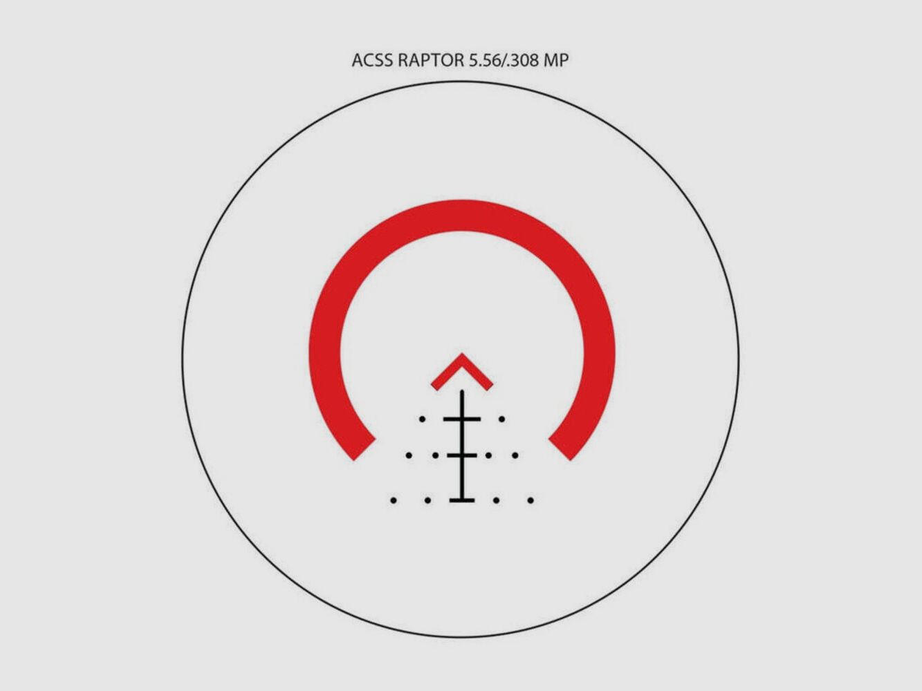 Primary Arms SLx 3x MPrism Raptor 5.56Meter rot 5.56/.308