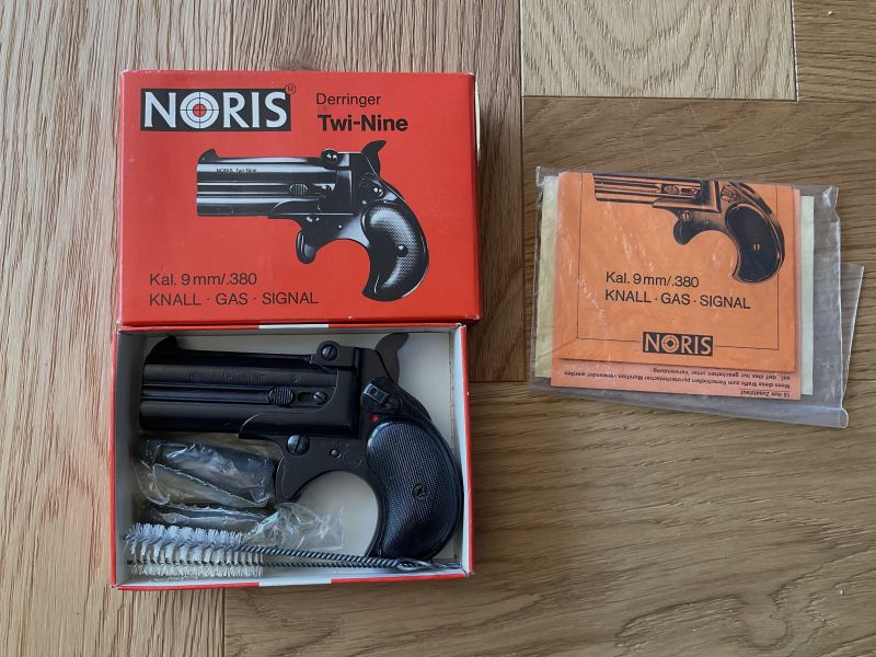 Norris Derringer Twinny Kal. 9mm/.380 PTB 276