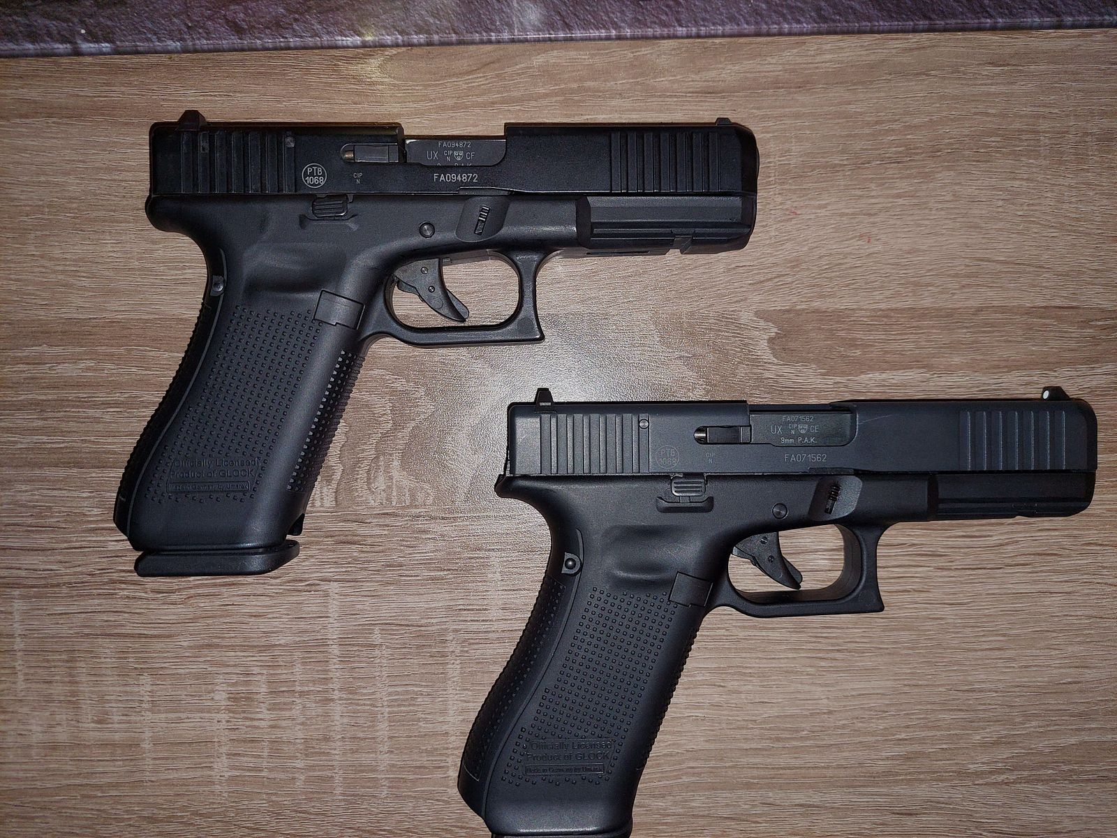 Glock 17 Gen 5 (SV) | 9mm P.A.K.