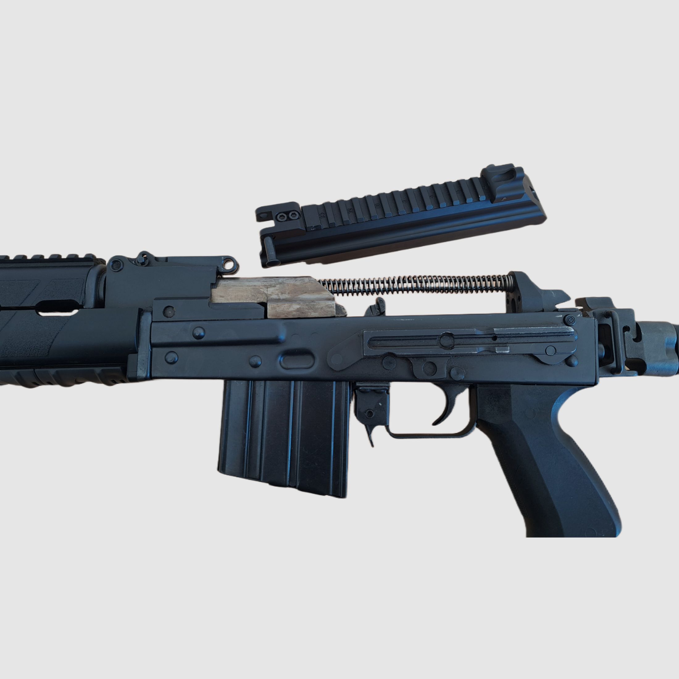 Zastava M2010 / M77 .308 Texas Weapon System Gen-3 Dog Leg Rail  Picatinny