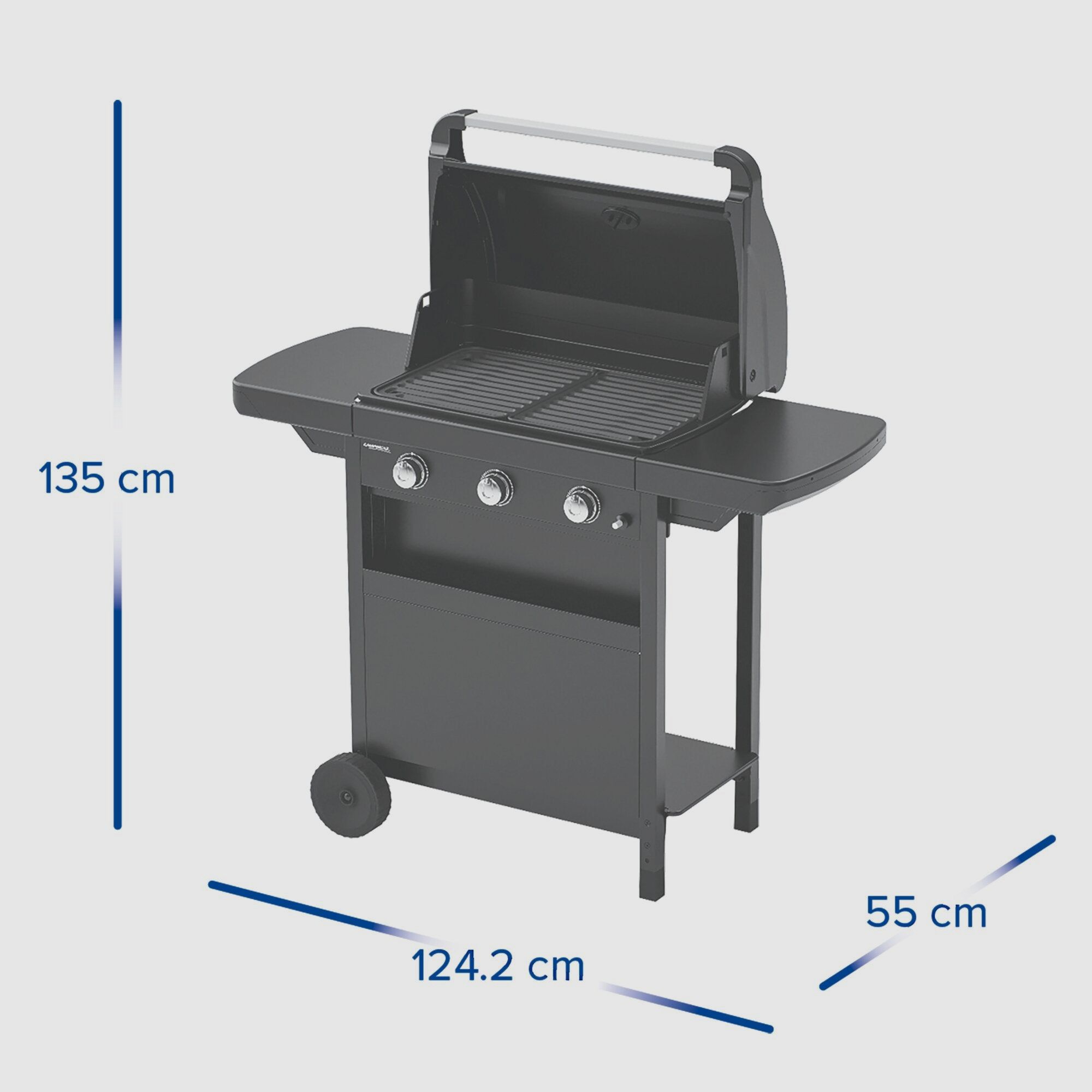Griglia a gas Compact 3 L, immagine 1 di 15