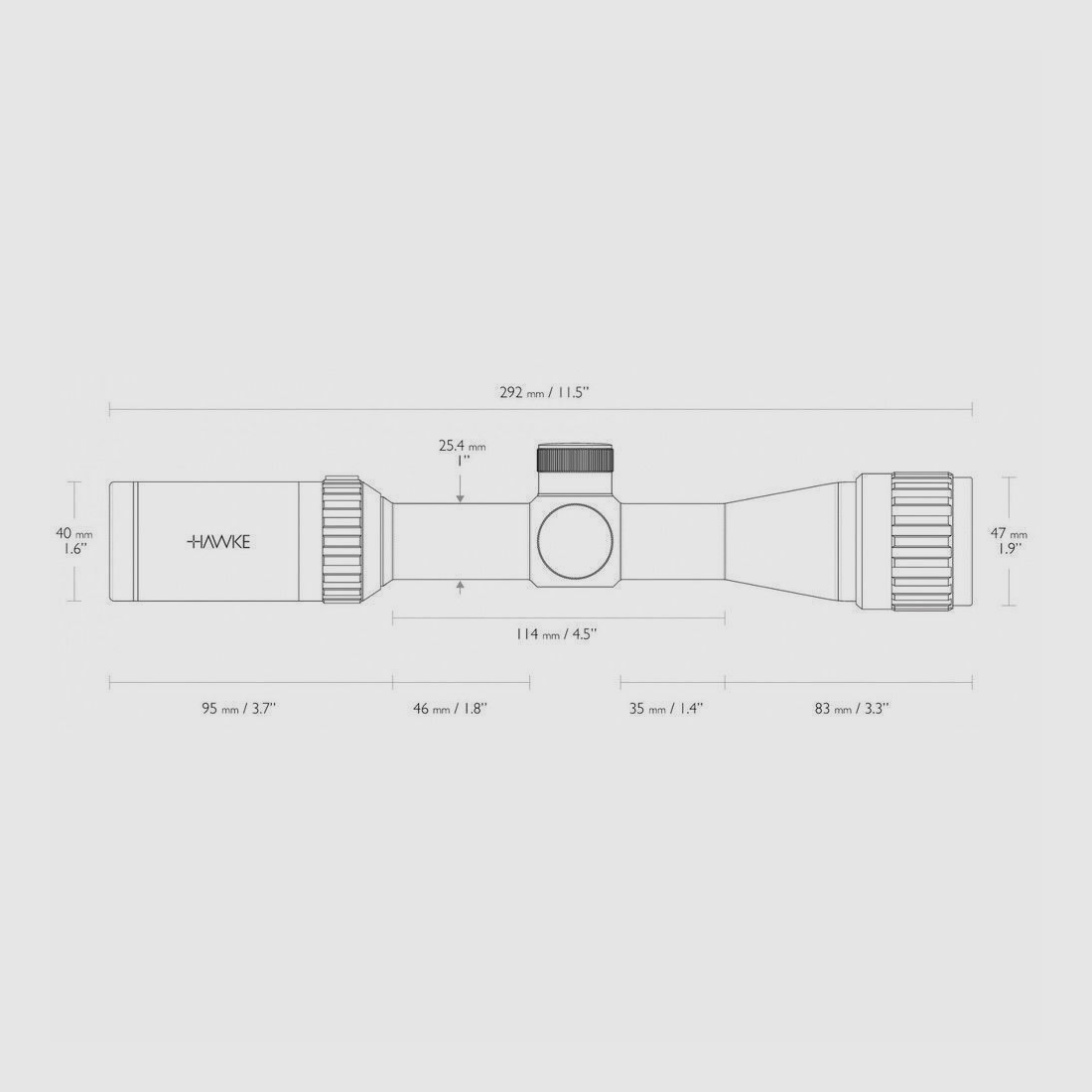 HAWKE Vantage 2-7x32