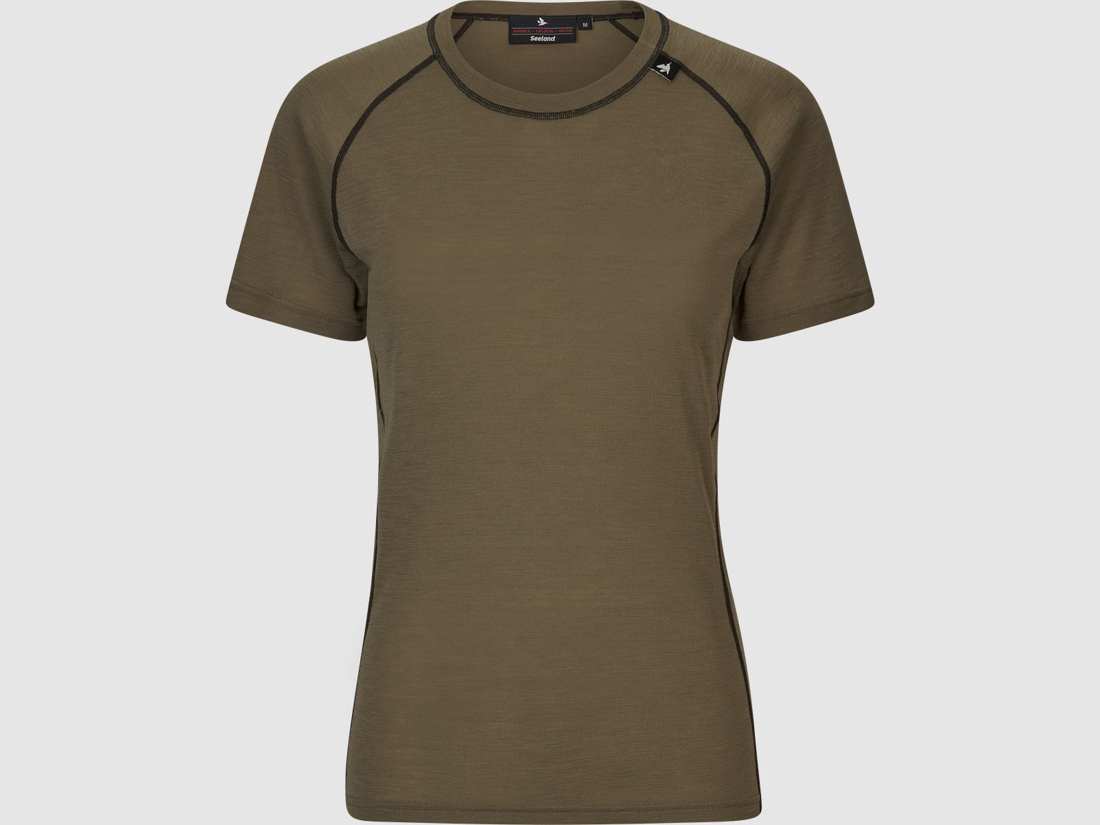 Seeland Apex Aia T-Shirt Merino Donna Covert Green, XXL