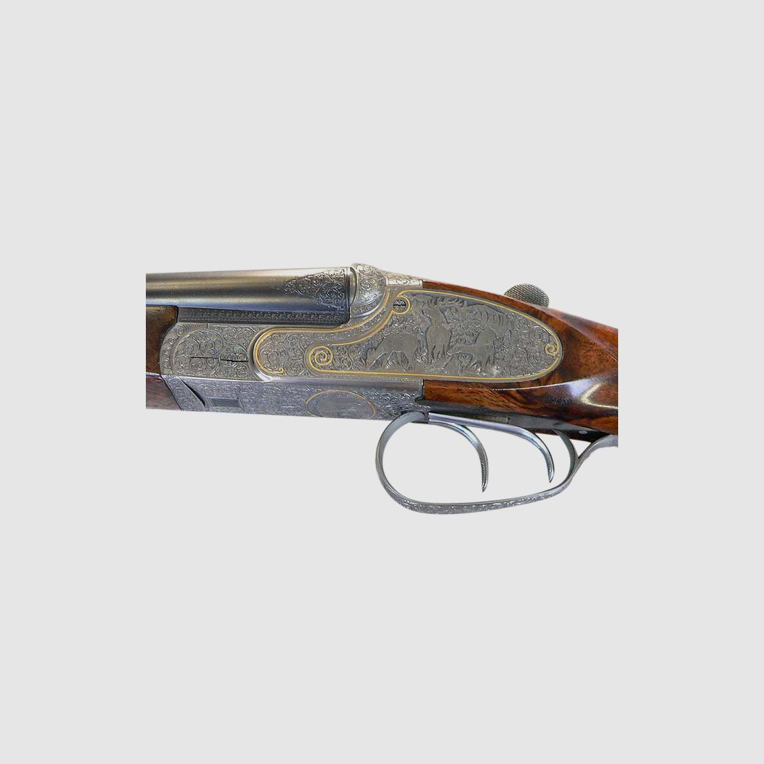 Doppelbüchse -flinte, Suhler, Kal. 8x57IRS, 20/76, 28/70