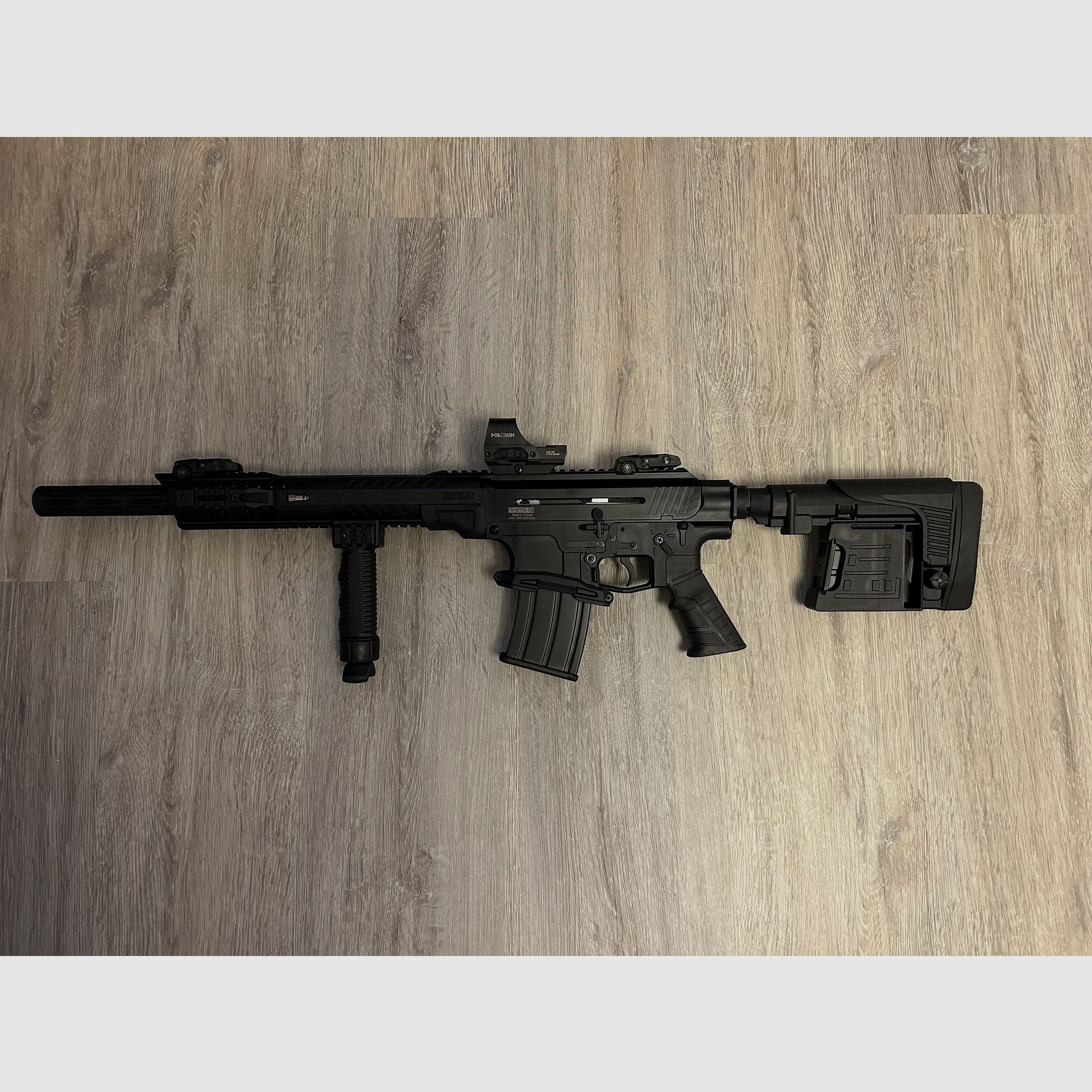 Hatsan Escort SDX12 TS en HOLOSUN HS510C