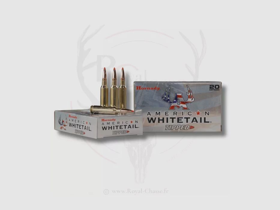 20 balles AMERICAN WHITETAIL TIPPED SST Cal.6.5CRD 129Grs HORNADY, image 2 sur 3