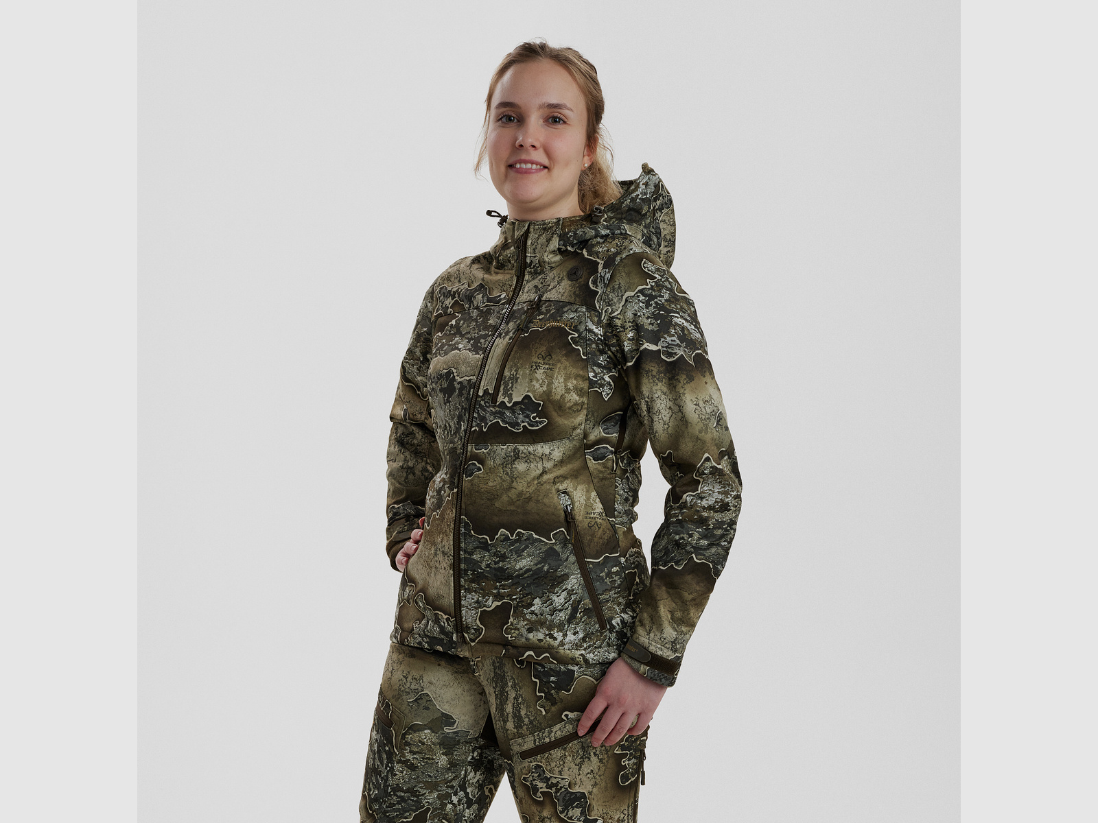 Lady Excape Softshell Jacke - REALTREE EXCAPE™ – Kleidergröße Damen: 44