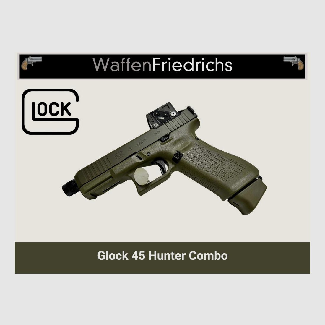 Glock 45 Hunter Combo - Wapens Friedrichs