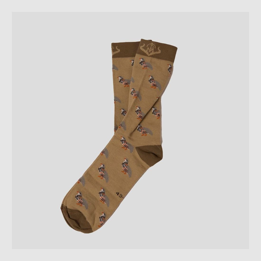 Unisex Jagdsocke Rebhuhn Kamel