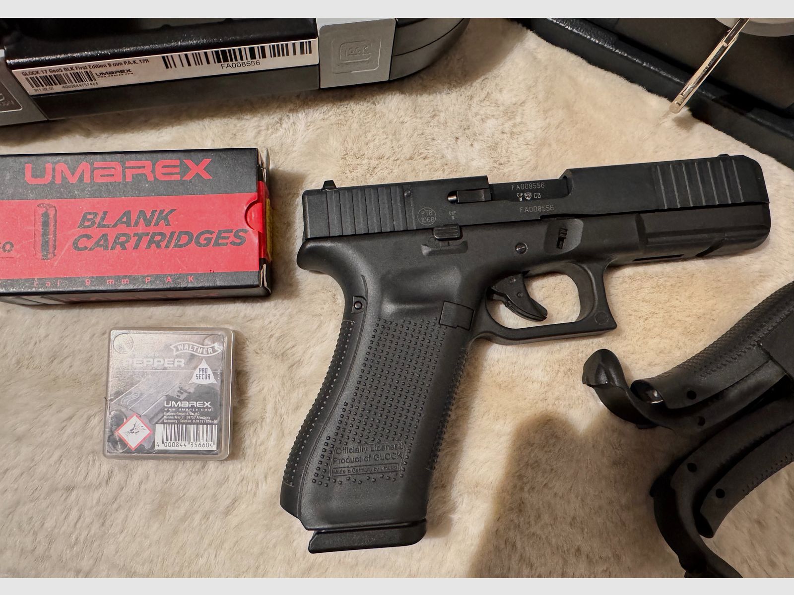 Top Glock 17 Gen5 BLK Schreckschusswaffe limitierte First Edition