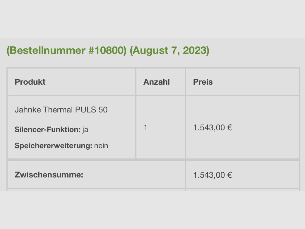 Jahnke Thermal PULS 50 à imagerie thermique avec Silencer – 599 € à débattre, image 9 sur 9