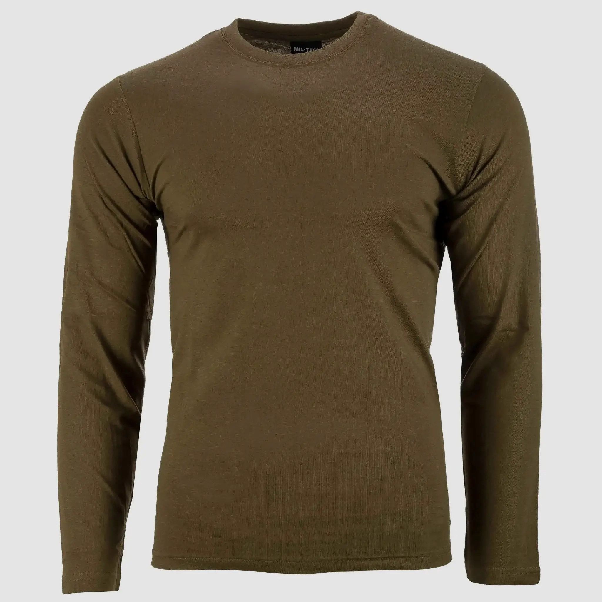 Mil-Tec Mil-Tec T-Shirt Langarm - Schwarz / S Herren