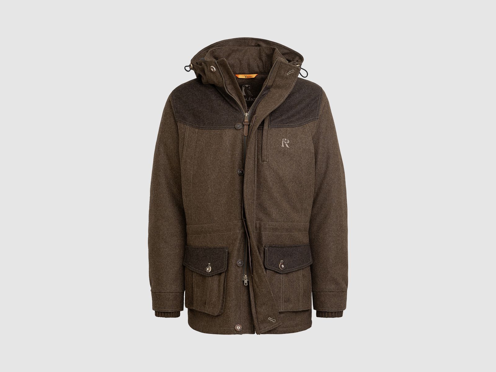 Veste en loden avec capuche, image 2 sur 7