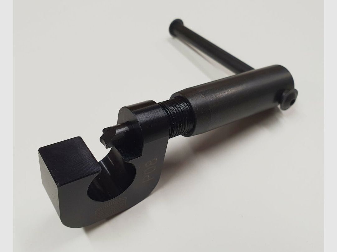 Schwaben Arms GmbH Pistole P08 Parabellum Korntreiber / Kornschieber / Kornversteller , MADE IN GERMANY