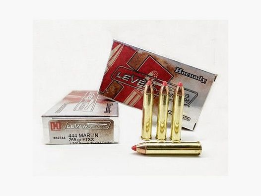 Hornady 444 265 gr. Lever revolution FTX