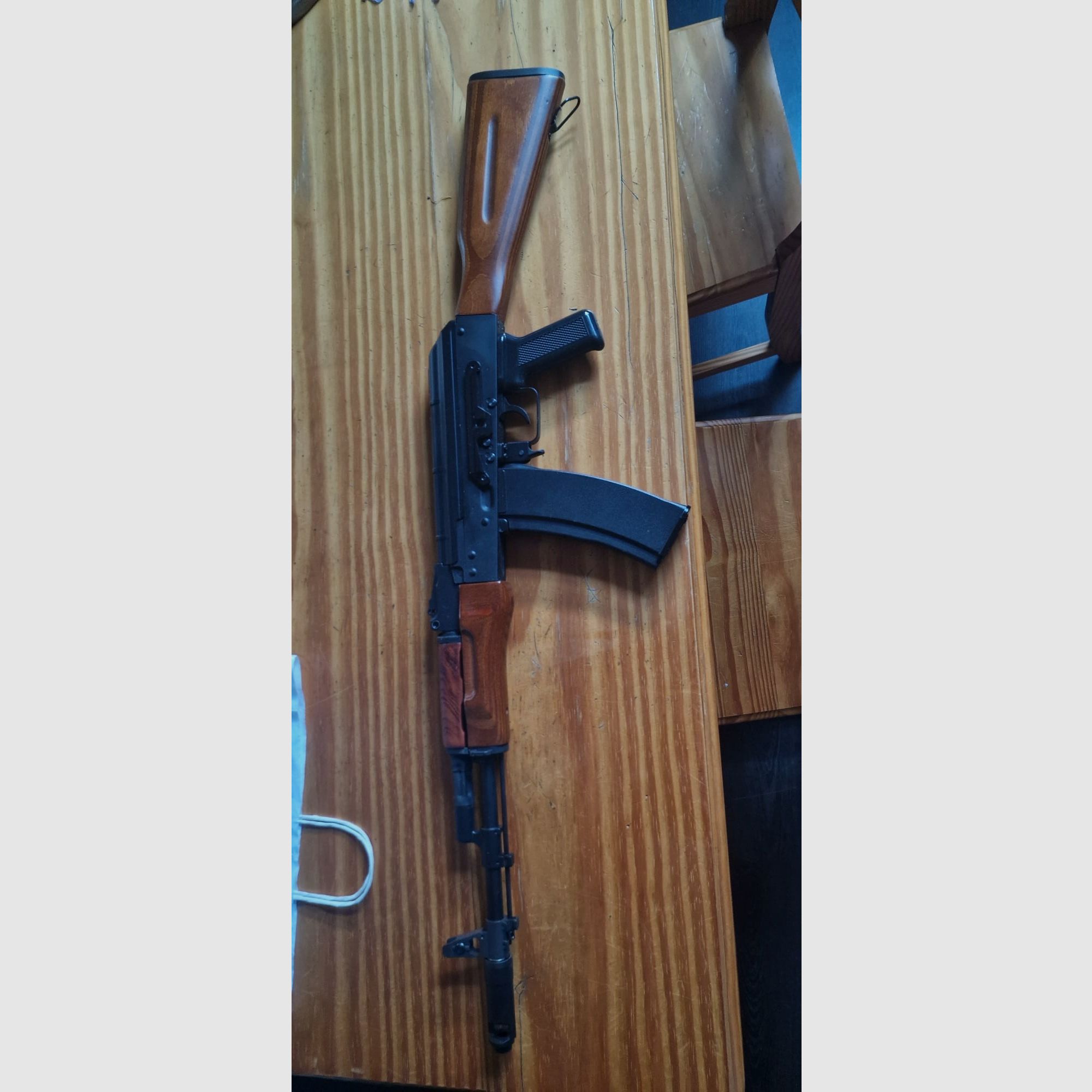 SRC AK-74N Vollmetall Echtholz Gas-Blow-Back 6mm BB