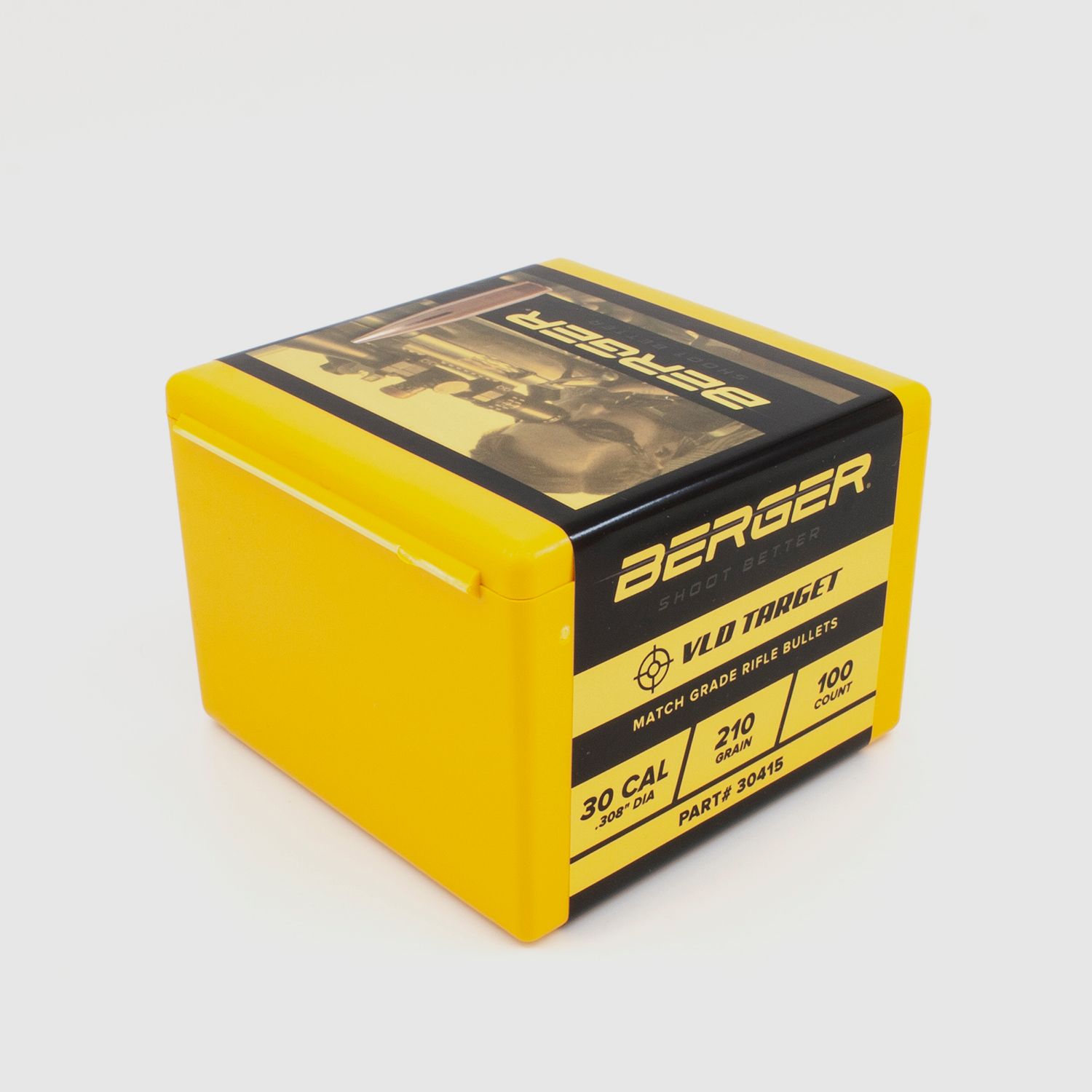 Berger Geschoss .30 VLD Target 210GR 100 Stück