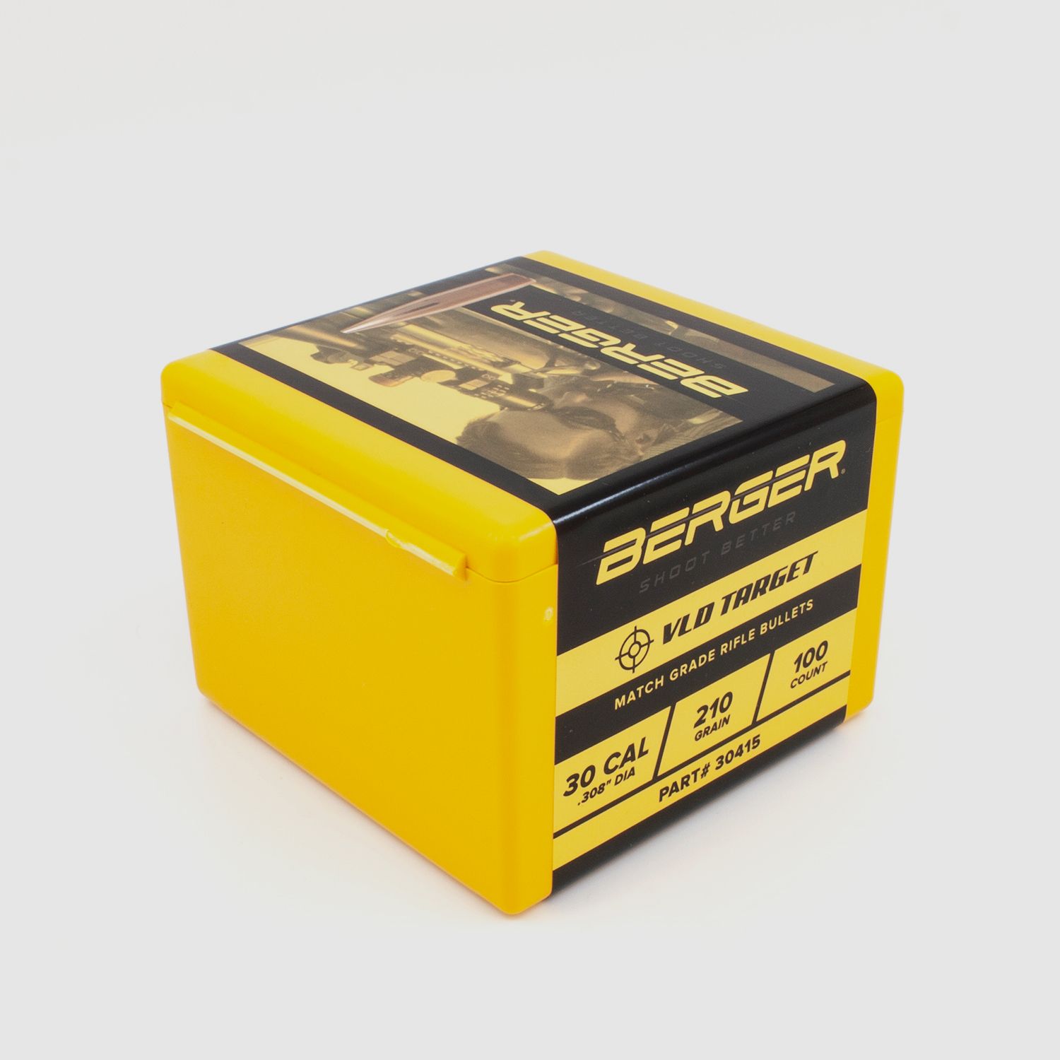 Proiettile Berger .30 VLD Target 210GR 100 Pezzi