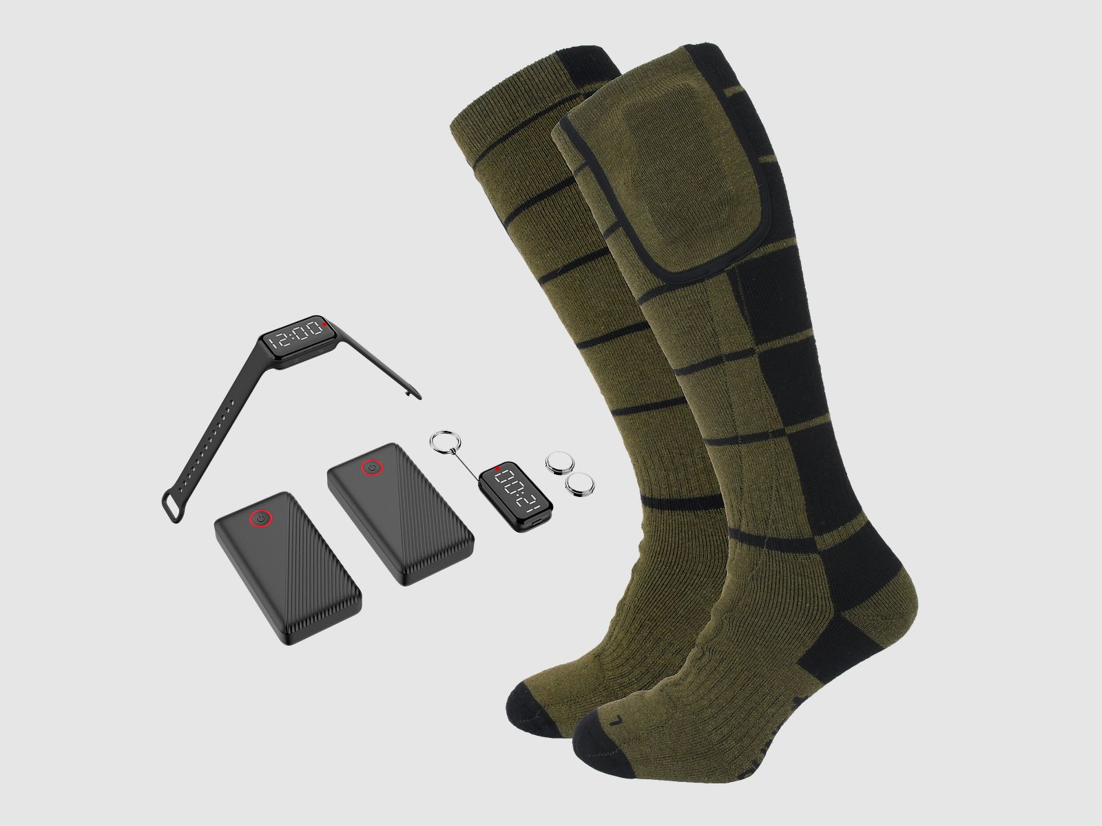 Woodline Heated Socks Grindavik L/XL
