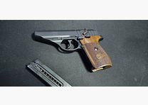 GSG Mauser HSr z rękojeścią z orzecha .22lr HV - pistolet samopowtarzalny