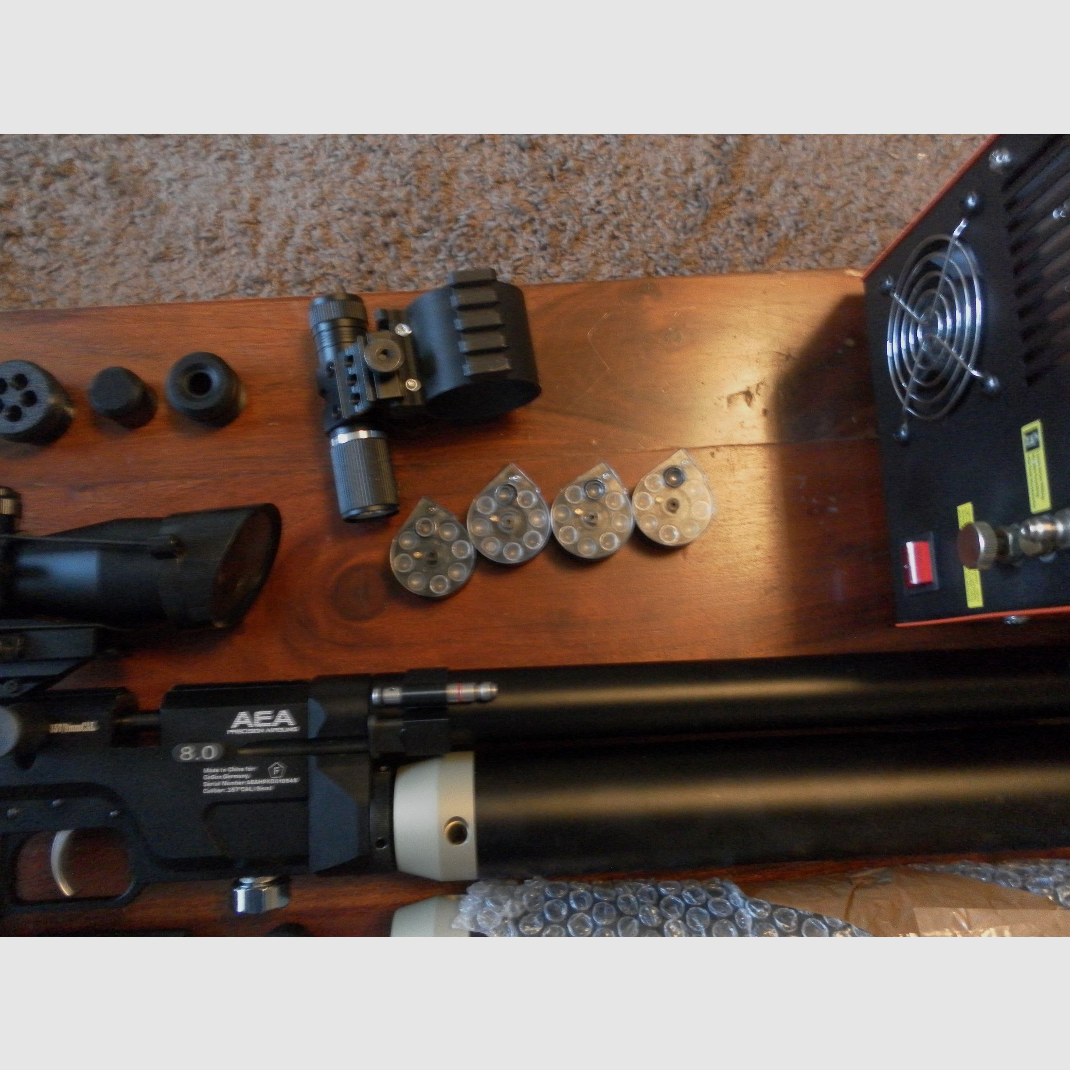 AEA HP MAX MK2 incl. einer Menge Zubehör