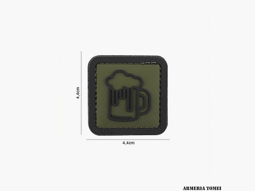 PATCH – 3D PVC BEER GREEN