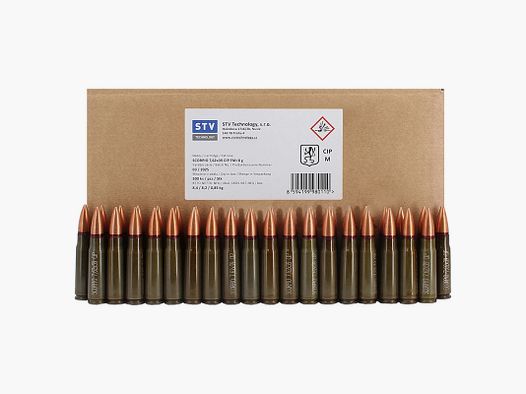 MUNITIE STV SCORPIO 7.62X39 PER 500