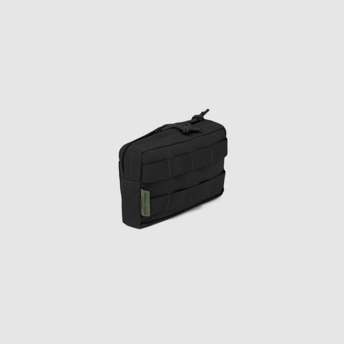 Small Horizontal MOLLE Pouch Zipped, black, Bild 2 von 3