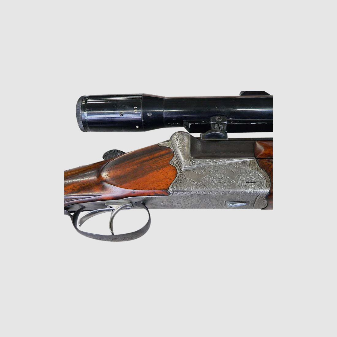 Double rifle, -shotgun Ferlach, cal. (2x7x65R), (16/70, 7x65R), (2x16/70)