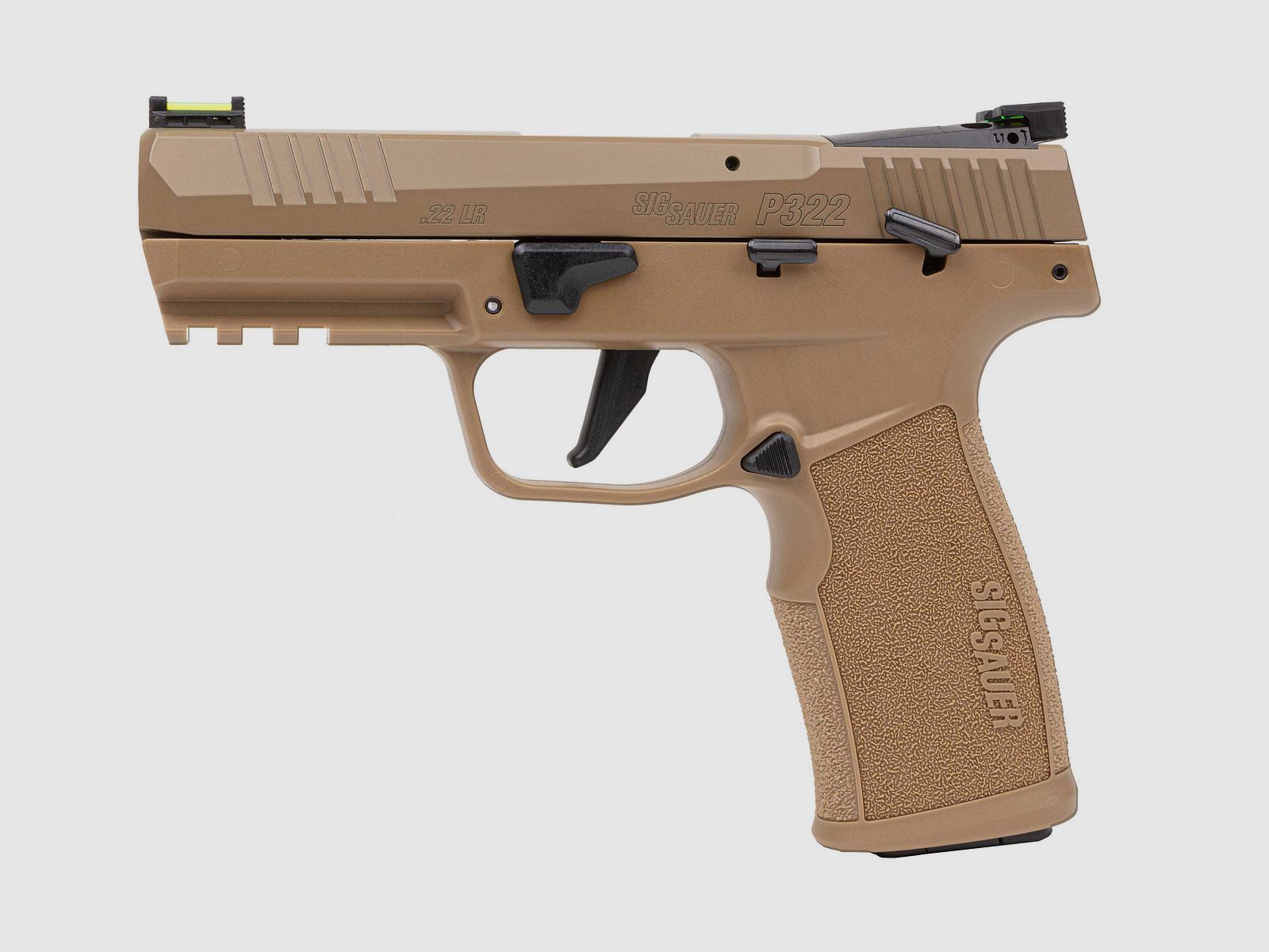 SIG SAUER P322 Coyote Tan .22 lr HV - Selbstladepistole