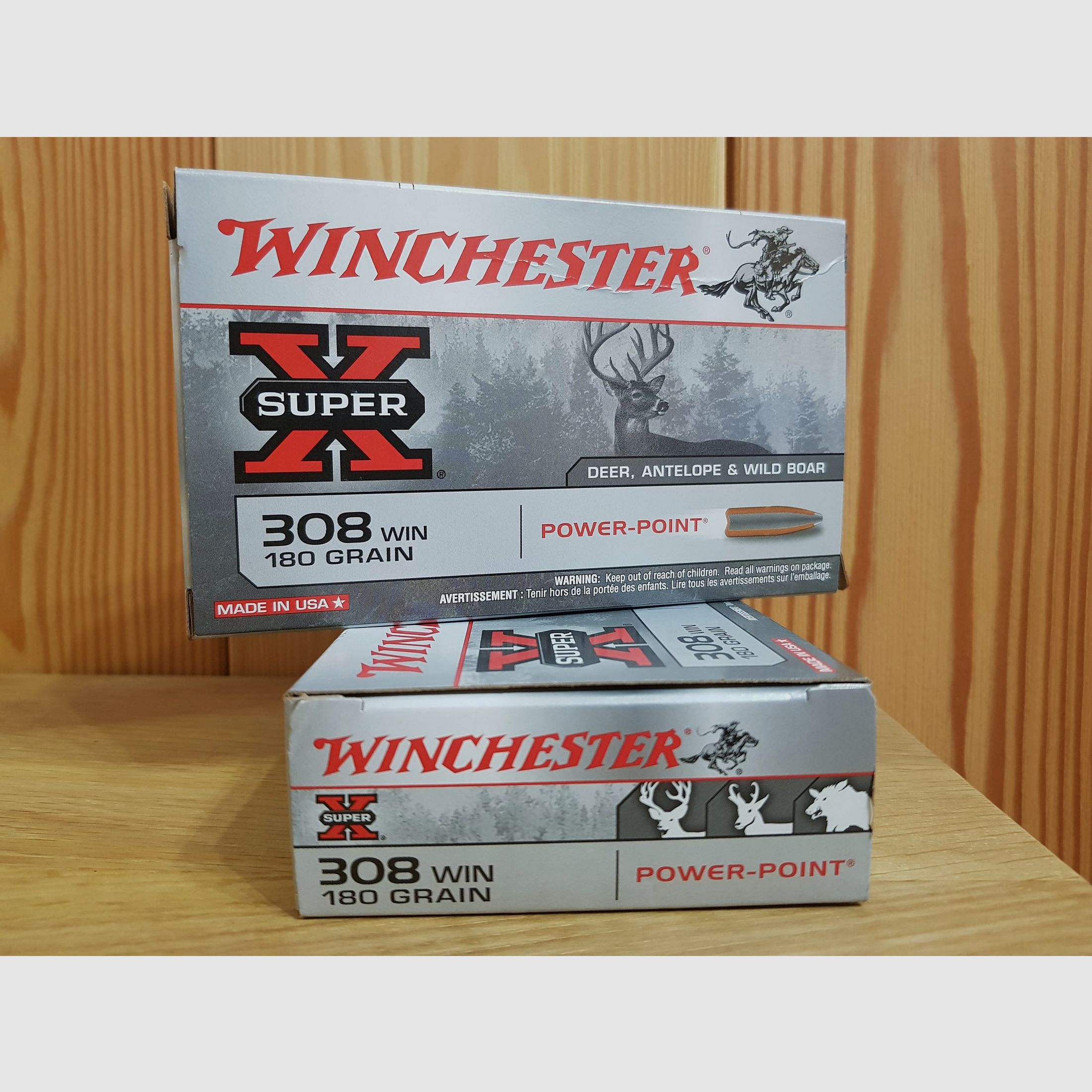 WINCHESTER MUNITION KAL. 308 POWER POINT 180 GR.