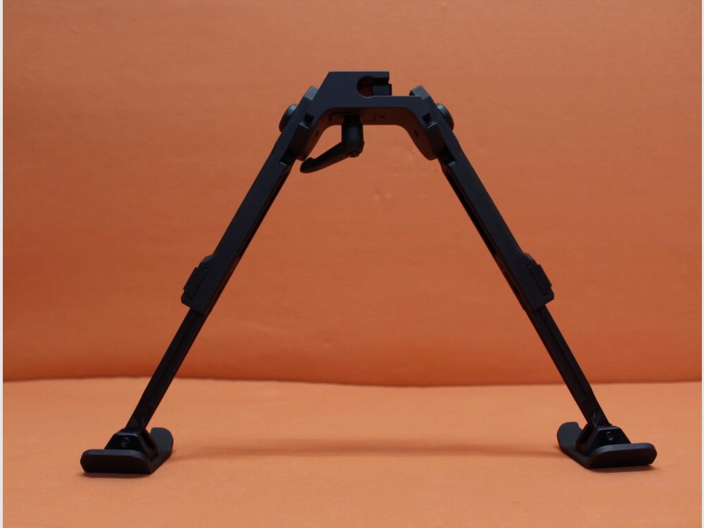 Fortmeier Fortmeier Zweibein H184 3-P 06:00 Höhe ca. 184 - 235mm Alu schwarz mit Rastenverstellung und Kufen