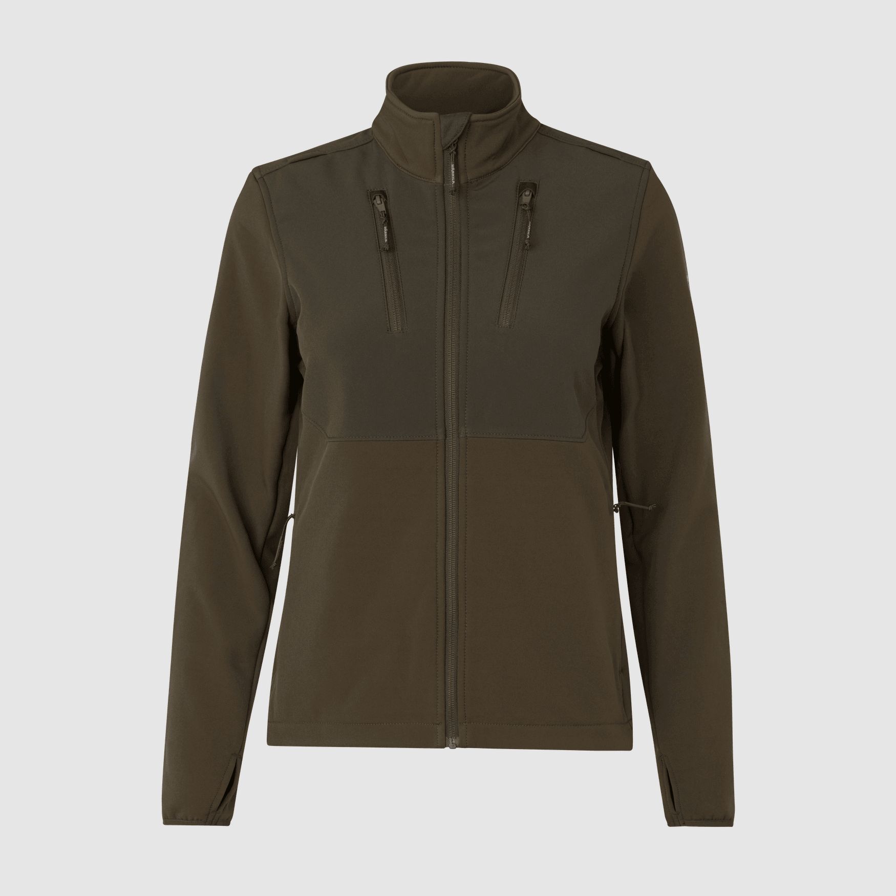 Härkila Scandinavian Softshell jacket Women Willow Green/Shadow Brown L