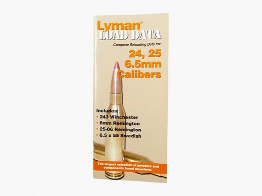 Wiederladebuch 24, 25, 6,5mm